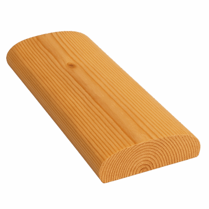 Vörösfenyő Kerekített deszka 36 x 146 x 4000