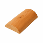 Vörösfenyő Félköríves burkoló deszka
